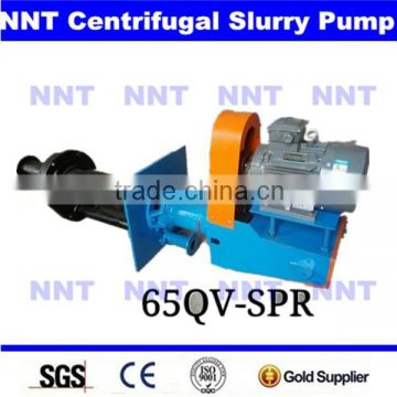 Vertical semi submersible pump