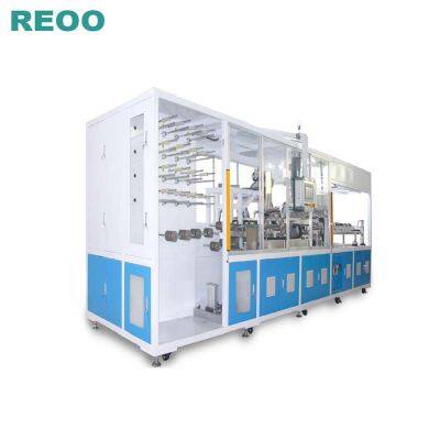 REOO Solar PV Round Ribbon Solar Cell Tabber And Stringer Machine For Assemblying Solar Panel