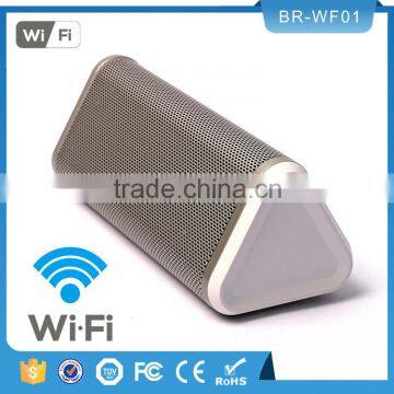 active type 2(2.0) chennels outdoor portable Aluminum panel PC wireless wifi speaker