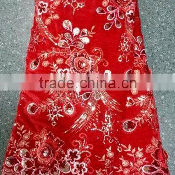 T238-3 red high quality 100% african velvet