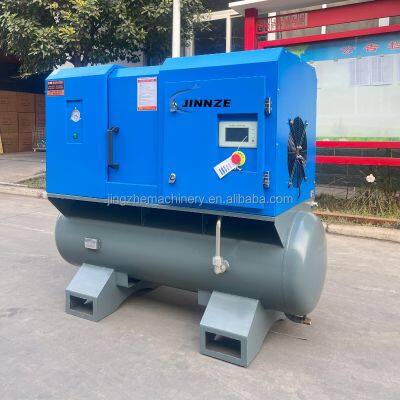 15KW 20HP Rotary 500l 160 Litre Air Tank Ac Power Portable Noiseless Silent High Pressure Industrial Air Compressor