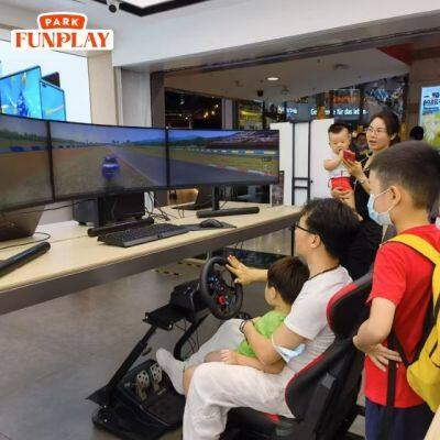 Professional Full Motion VR F1 Racing Simulator Cockpit for PC – Realistic Motion, Immersive VR, Authentic F1 Feel, and Top-Tier Player Experience