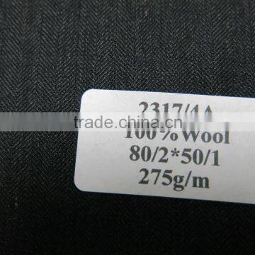 100% Wool Herringbone