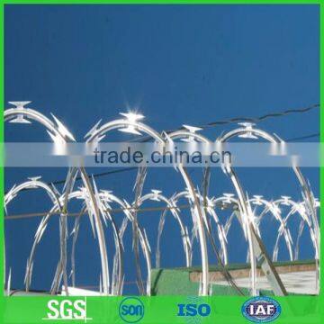 Galvanized razor barbed wire(factory price)