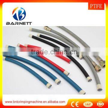 Machine manufactured corrugated tube,PTFE corrugated hose,PTFE teflon corrugated hose