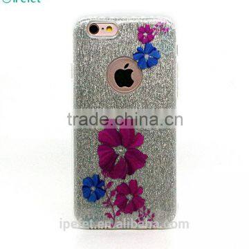 Hot Selling Flower Pattern 3 in 1 Design Phone Case for IPhone 6 photo-6