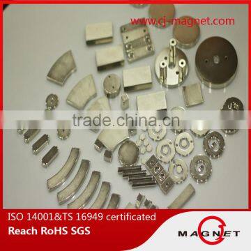 tile ndfeb magnet used in motor field with fine quality