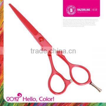 R1-red/ Teflon coating/ Stainless steel/ barber products/ Tijeras