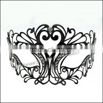 mode damen-maske farbe kristall maske elegante metall laser charmante prinzessin mask