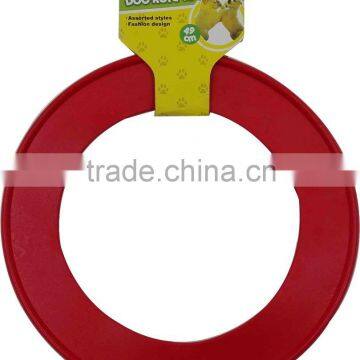 Flying Disc plastic pet dog frisbee selling Pet frisbee with hole