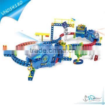 New Design Electric Building Blocks Train Set Toy