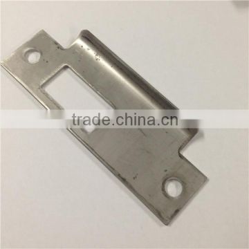 Lock bolt extends strike plate, door lock parts