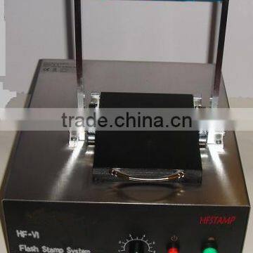 rubber stamp flash machine