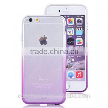 Back Cover Case for iPhone 6 Plus, Gradient Color TPU