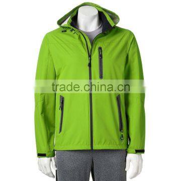 men's softshell breathable waterproof jacket