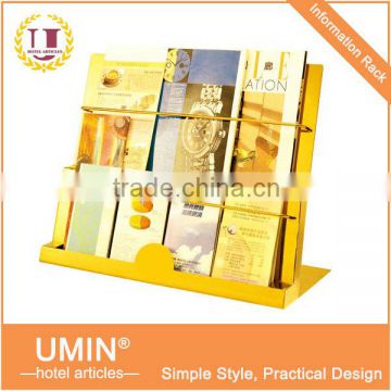 Hotel Table Top Brochure Racks