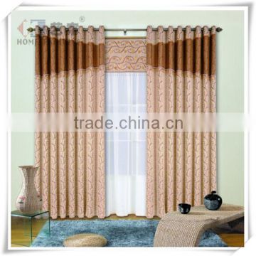 Yilian Latest Design Elegant Wide Width Embroidered Sheer Curtain