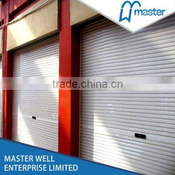 Aluminum commercial rolling shutter patio doors