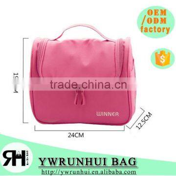 2016 Wholesale Promotional Hanging Custom Travel Cosmetic Toiletry Pouch Bag photo-4