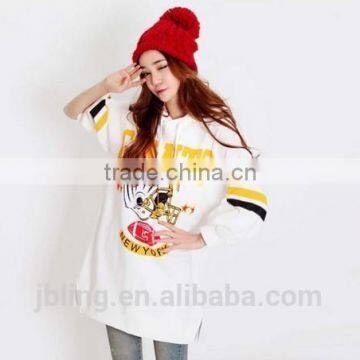 High quality cartoon long hoodie