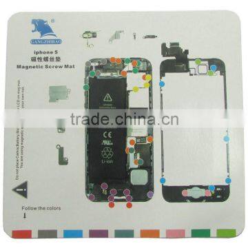 Magnetic Screws Mat for IPhone 5 photo-2