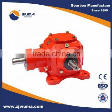 good quality T series bevel gearbox for transmission mashine