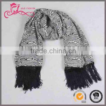 wholesale Check Ladies Stole Customized silk feel scarf women pashmina viscose arab scarf for women