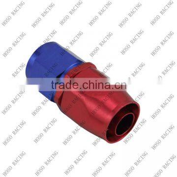 AN 10 Straight Aluminum Red and Blue Oil Cooler Hose Fitting photo-4