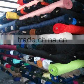 Poly Cotton Plain Dyed Twill Stock Fabric photo-3