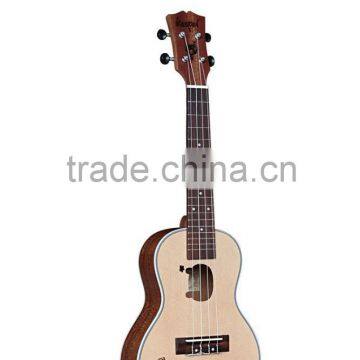 China OEM Wholesale Spruce Ukulele Cartoon Little Bear Lovely Ukulele photo-2