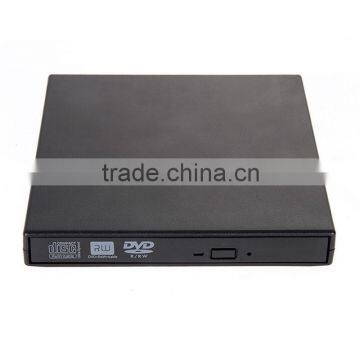 2016 Hot Sale External Black USB Slim 8x DVDRW DL DVD CD RW ROM Burner Writer Drive Optical All PC High Quality COMBO photo-2