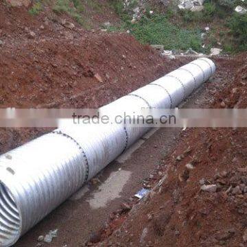 Draining Pipe, Draining Corrugated Spiral Corrugated Metal Culverts