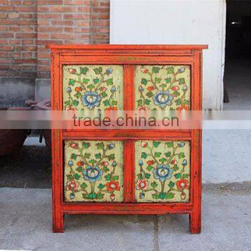 tibetan furniture, antique wooden cabinet, TV stand