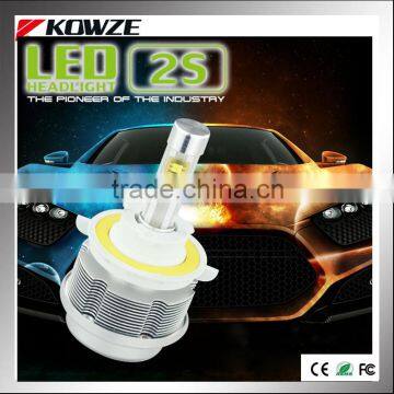 Kowze High power 2S 3600LM Per Bulb led headlight bulb h7 h4 h11 h13 9005 9006