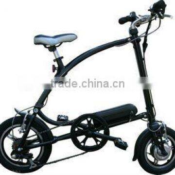 Front 12" wheel and rear 14" wheel mini e-bike cute e-bike