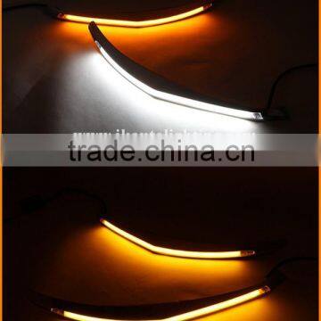High Quality New Arrival LED DRL Strip for Honda Civic LED Eyebrow for Honda Civic Daytime Running Light 2012-2014 photo-4