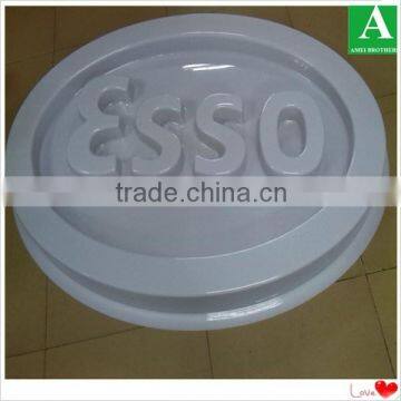 Custom Shape PMMA Vacuum Froming Round Plastic Light Box photo-4