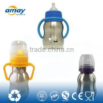 Double wall Vacuum baby feeding bottle