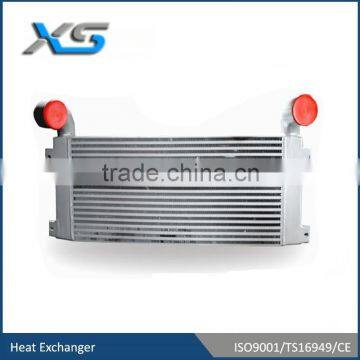 22 ton excavator aluminum casting tank intercooler / CAC / intercooler / air cooler