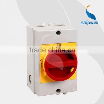 SAIP/SAIPWELL New Type 32A Electrical Waterproof mini rotary switch