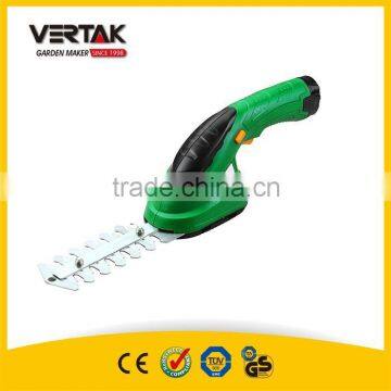 2 hours replied very useful 3.6V 2-in-1 Grass Cutter and Hedge Trimmer