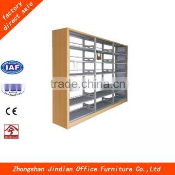 Conventional steel book shelf for library and school