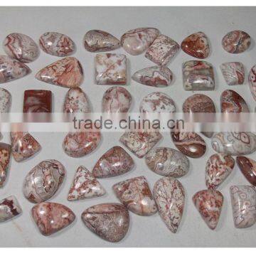 Natural rosetta jasper stone natural semi precious stones wholesale loose cabochon gemstones authentic gemstones