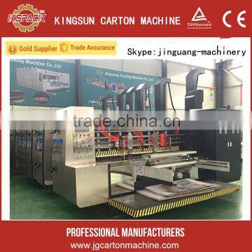 corrugated box flexo printing machine