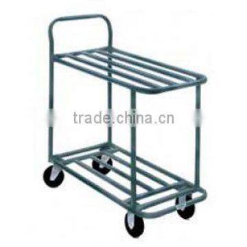 Two Shelf Steel Stocking Cart - 41" x 18"