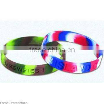 Multicolour Silicone Wristbands