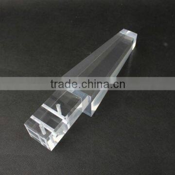 Wholesale acrylic lucite plastic furniture chair leg extensions contemporary modern furniture sofa couch bench feet leg