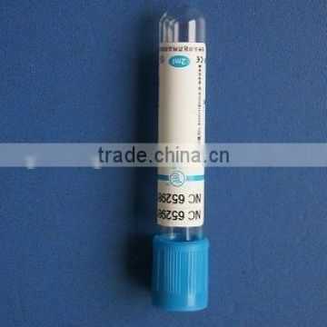 Glass PT vacuum blood collection tube(sodium citrate 9:1)