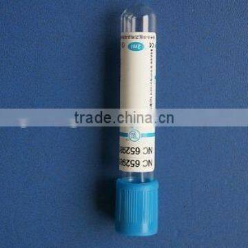 Disposible Vacuum Blood Collection PT Tube(sodium Citrate 9:1)