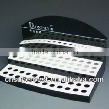 Black color acrylic cosmetic box